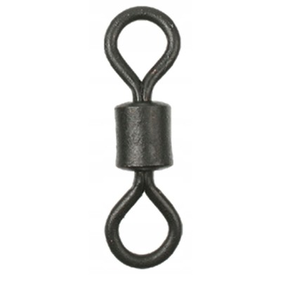 Mikado Krętlik Rolkowy 2/0 Czarny Mat/5szt