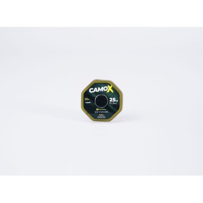 RidgeMonkey Plecionka Przyponowa w Otulinie Camo X 25lb/20m