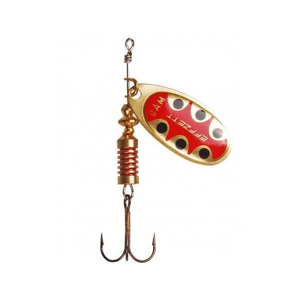 Dam Błystka Standard Copper Black Dot 2/4g