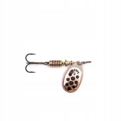 Mepps Aglia Decorees Miedziana Czarne/Kropki nr.1/3.5g