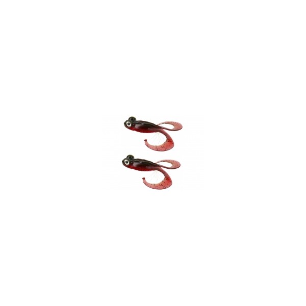 Gunki Bull Frog 100 Brown Sugar Red FLK 2szt.