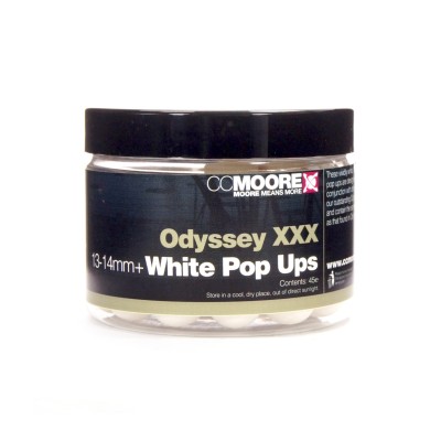 CC Moore Odyssey XXX White pop-ups 13-14mm/45szt.