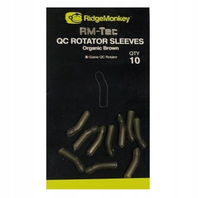 RidgeMonkey Connexion QC Rotator Sleeves Organic Brown 10szt.