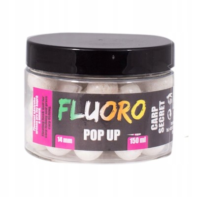 LK Baits Pop Up Fluoro Carp Secret 14mm/150ml