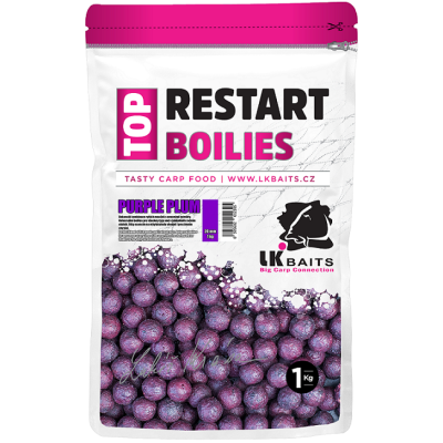 LK Baits Top Restart Purple Plum Kulki 24mm/1kg