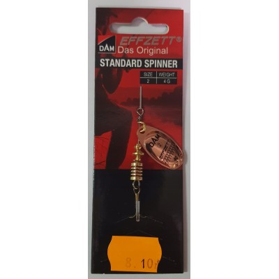 Dam Błystka Standard Copper 2/4g