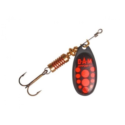 Dam Błystka Standard Black Red 4/10g