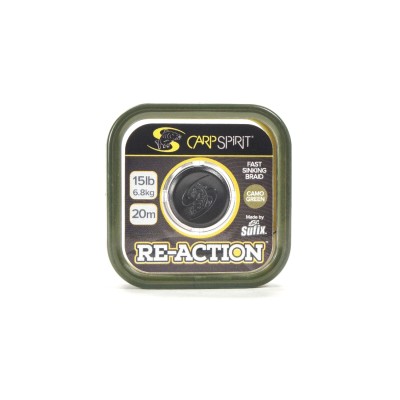 Carp Spirit Reaction Green 15lb 20m