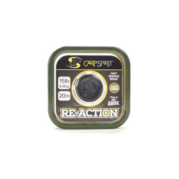 Carp Spirit Reaction Green 15lb 20m