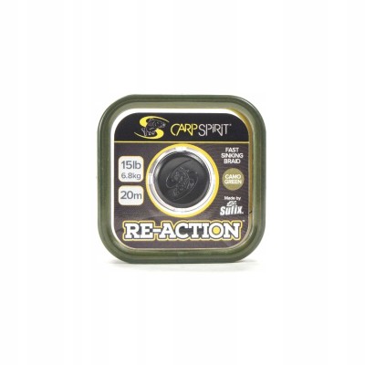 Carp Spirit Reaction Green 15lb 20m