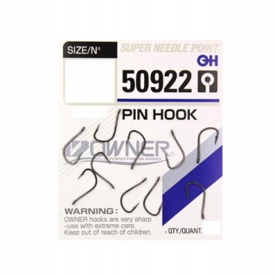 Owner Haczyki Pin Hook 12/11szt.
