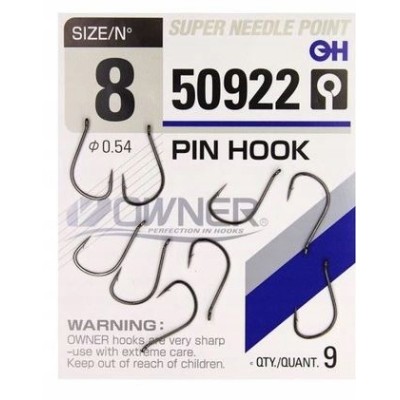 Owner Haczyki Pin Hook 12/11szt.