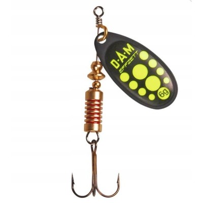 Effzet Standard Spinner 2/4g Sinking Black Yellow