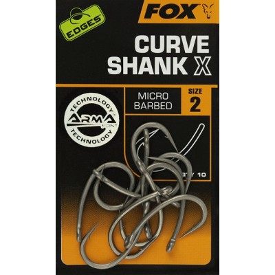 Fox Edges Curve Shank X Size 2
