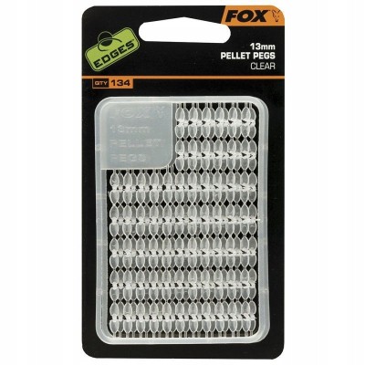 Fox Stopery Edges Pellet Pegs 1mm x2 Clear/180szt.