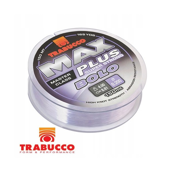 Trabucco Żyłka MAX PLUS BOLO 0.14mm/150m
