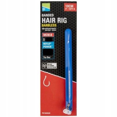 Preston Przypon z Gumką #12/0.19mm/MCM-B/8szt.