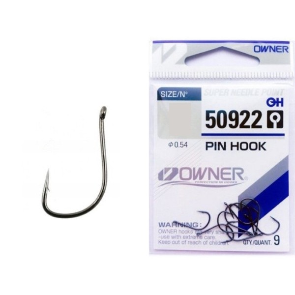 Owner Haczyki Pin Hook 16/12szt.