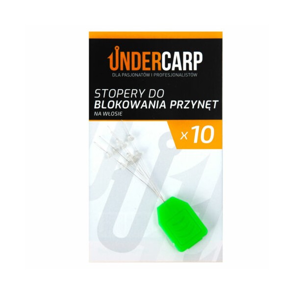UnderCarp Stopery do Blokowania Przynęt na Włosie /10szt.