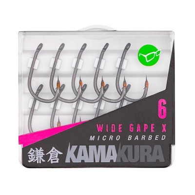 Korda Haki Kamakura Wide Gape X r.6/10szt