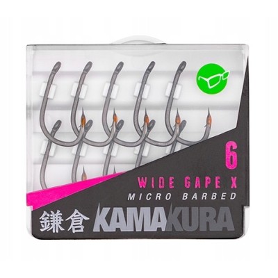 Korda Haki Kamakura Wide Gape X r.6/10szt