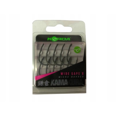 Korda Haki Kamakura Wide Gape X r.6/10szt
