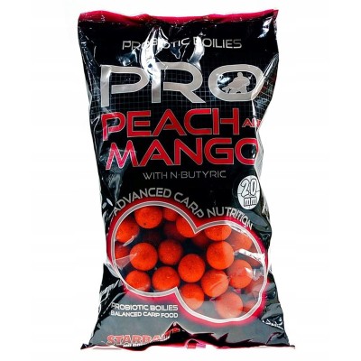 Starbaits Kulki Probiotic Peach & Mango 14mm/1kg