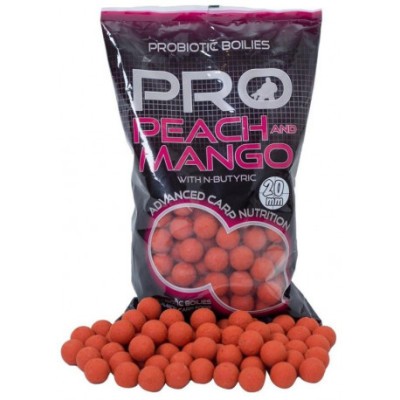 Starbaits Kulki Probiotic Peach & Mango 14mm/1kg