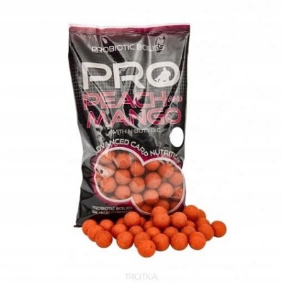 Starbaits Kulki Probiotic Peach & Mango 14mm/1kg