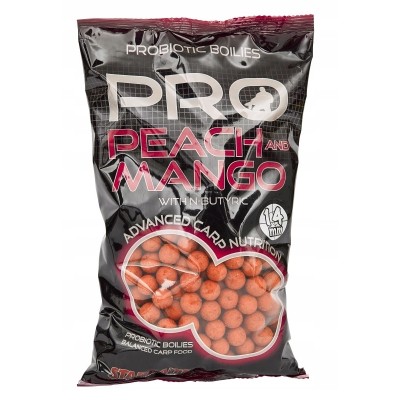 Starbaits Kulki Probiotic Peach & Mango 14mm/1kg