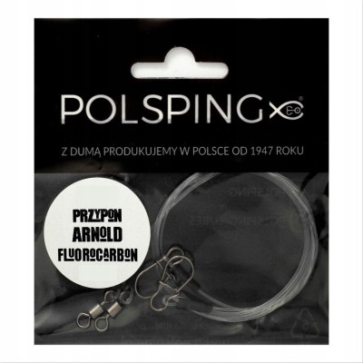 Polsping Przypon Fluorocarbon 50cm/0.80mm/2szt