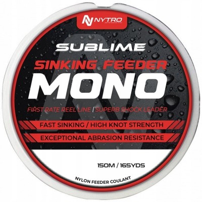 Nytro Żyłka Sublime Feeder Mono 0.18mm/150m