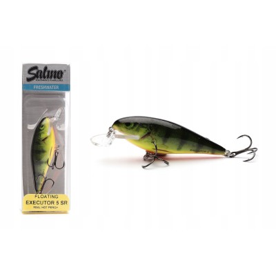 Salmo Wobler Executor SR 9cm - Real Hot Perch