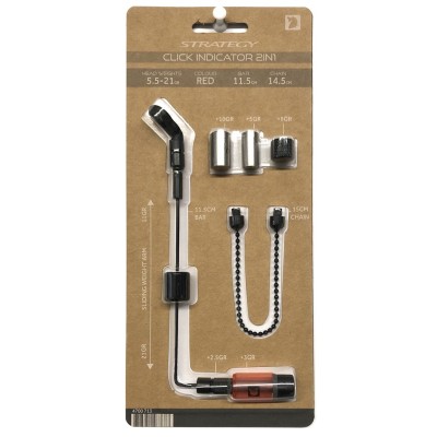Strategy Swinger Click Indicator 2in1 Red/Czerwony