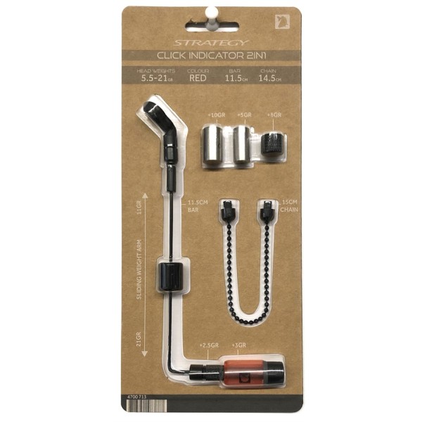 Strategy Swinger Click Indicator 2in1 Red/Czerwony