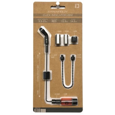 Strategy Swinger Click Indicator 2in1 Red/Czerwony
