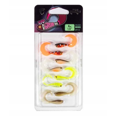 Fox Rage Paprochy UV Micro Grub 4cm/8szt.