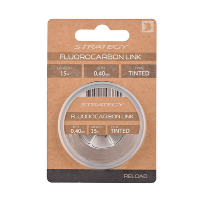 Strategy Fluorocarbon Link 0.40mm/20lb/15m