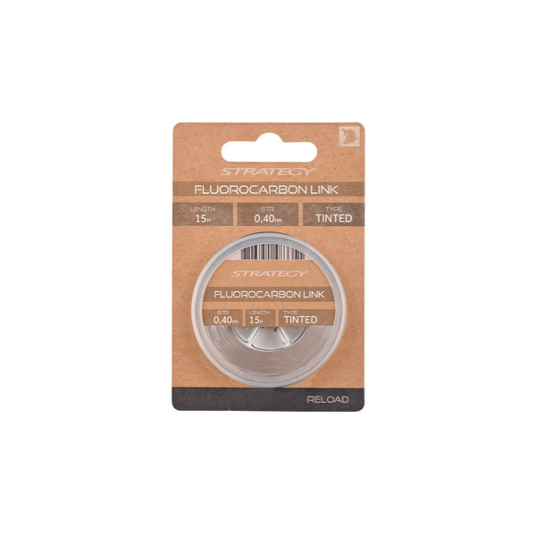 Strategy Fluorocarbon Link 0.40mm/20lb/15m