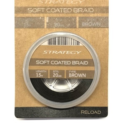 Strategy Plecionka w Otulinie Brązowa 20lbs/15m