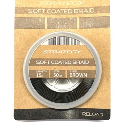 Strategy Plecionka w Otulinie Brązowa 30lbs/15m