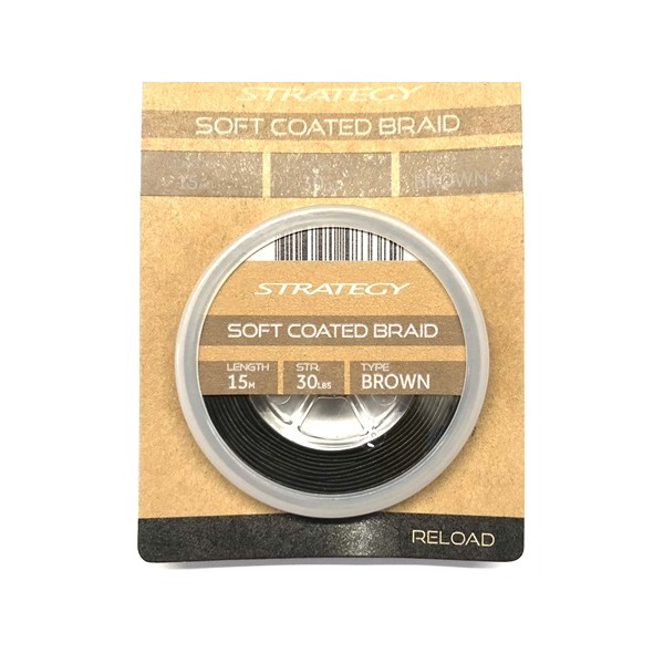 Strategy Plecionka w Otulinie Brązowa 30lbs/15m