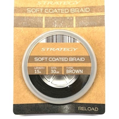 Strategy Plecionka w Otulinie Brązowa 30lbs/15m