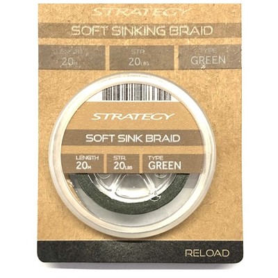 Strategy Plecionka Przyponowa Zielona 20lbs/20m