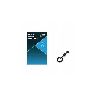 NASH Tackle Hook Ring Swivels/10szt