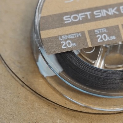 Strategy Plecionka Reload Soft Sink Braid 30lbs 20m Brown