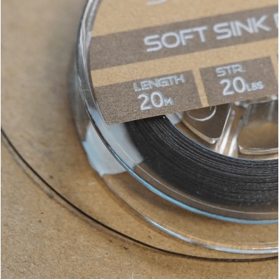 Strategy Plecionka Reload Soft Sink Braid 30lbs 20m Brown