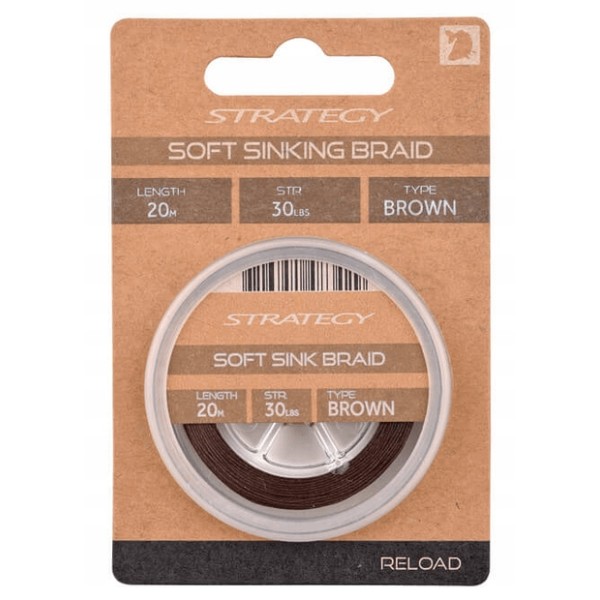 Strategy Plecionka Reload Soft Sink Braid 30lbs 20m Green