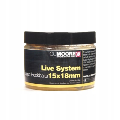CC Moore Glugged Hookbaits Live System 15x18mm
