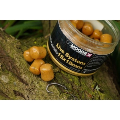 CC Moore Glugged Hookbaits Live System 15x18mm